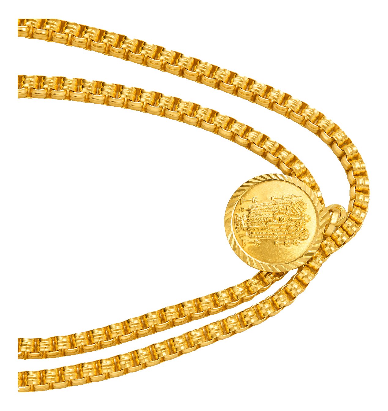 Box Chain Lakshmi Coin — Temple collection at Balakrishna · Stadium