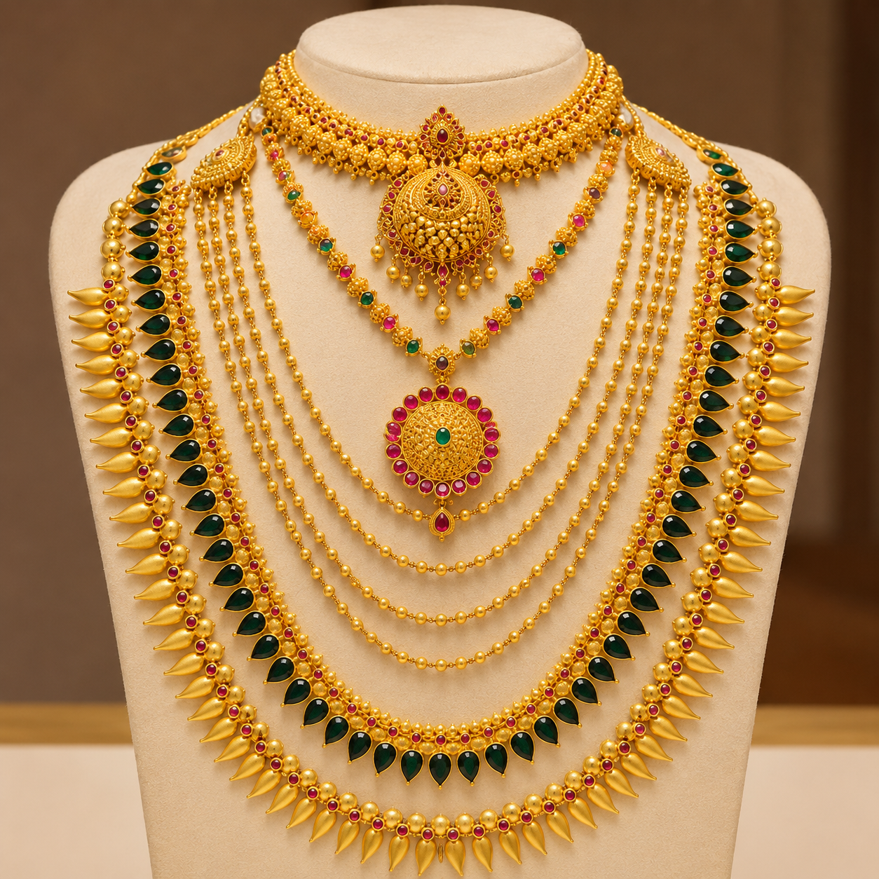 Bridal jewellery at Balakrishna · Stadium